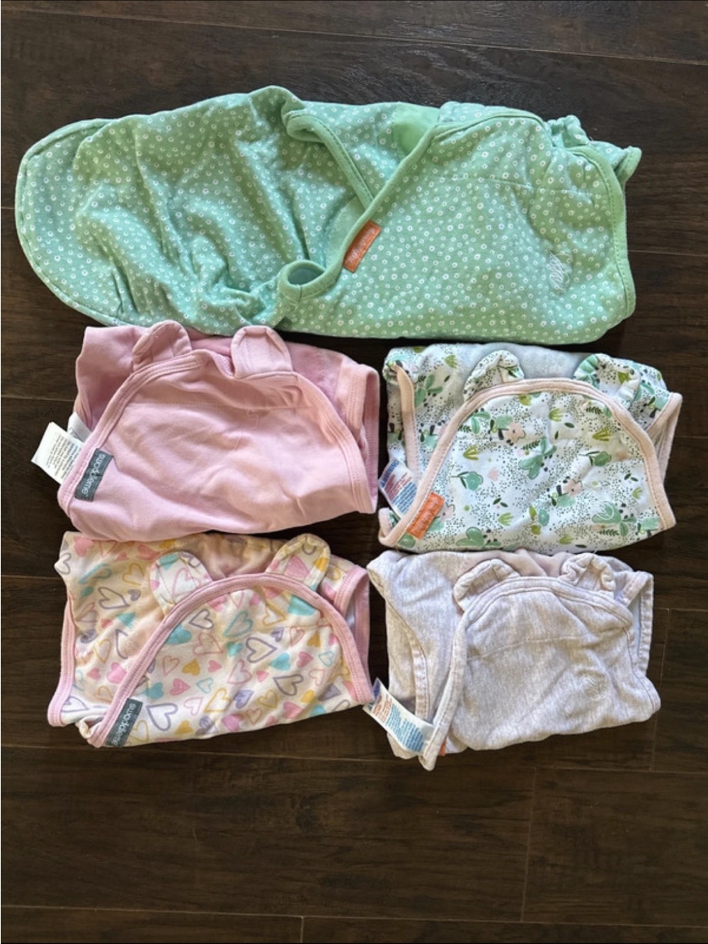 SwaddleMe Velcro Swaddle Bundle – 5 Pack